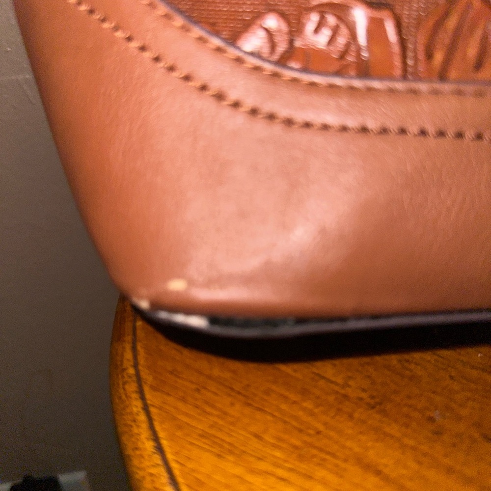 FRYE AND CO. Brown Embossed Tote Bag - Picture 11 of 11